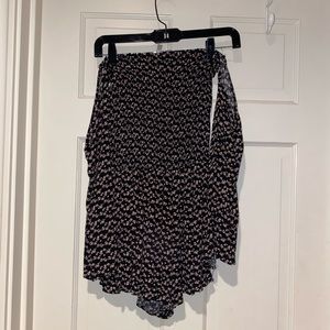 SAGE the label black floral romper